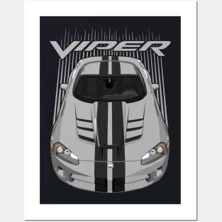 Viper SRT10-silver and black Posters and Art